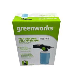 Greenworks 1/4”High Pressure Soap Applicator, Up To 3000 PSI, 5202102. {C2}.